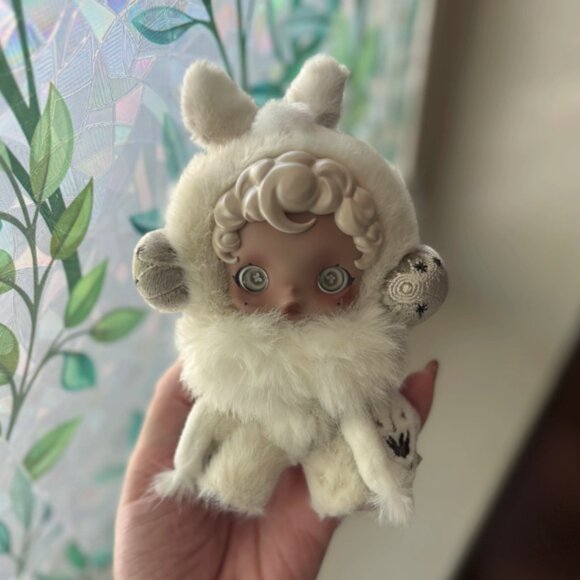 SKULLPANDA L'impressionnisme Series Plush Doll Mist - Picture 2 of 2